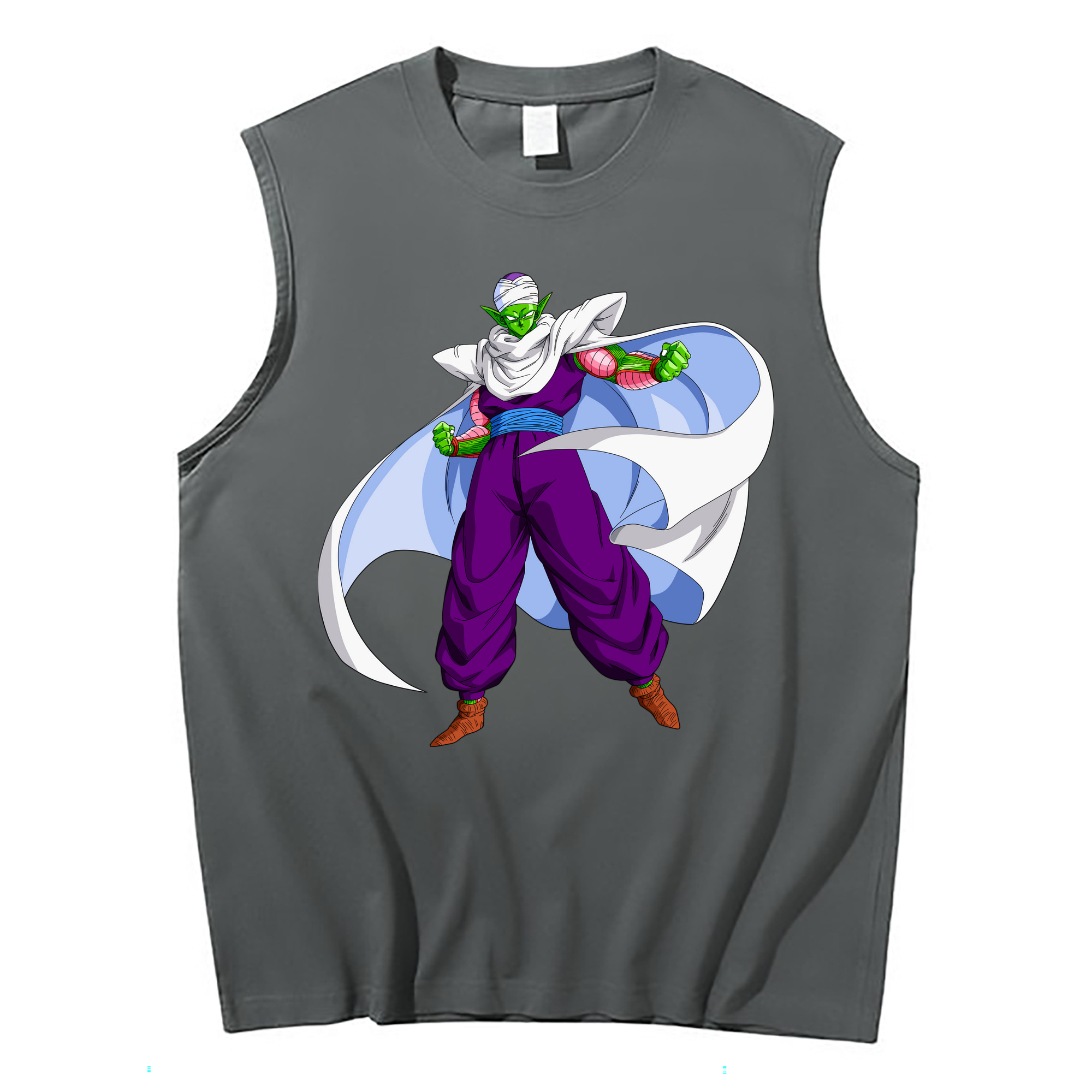（画像用） ドラゴンボール ピッコロ DRAGON BALL Piccolo コットン100％タンクトップ（フロントプリント）
